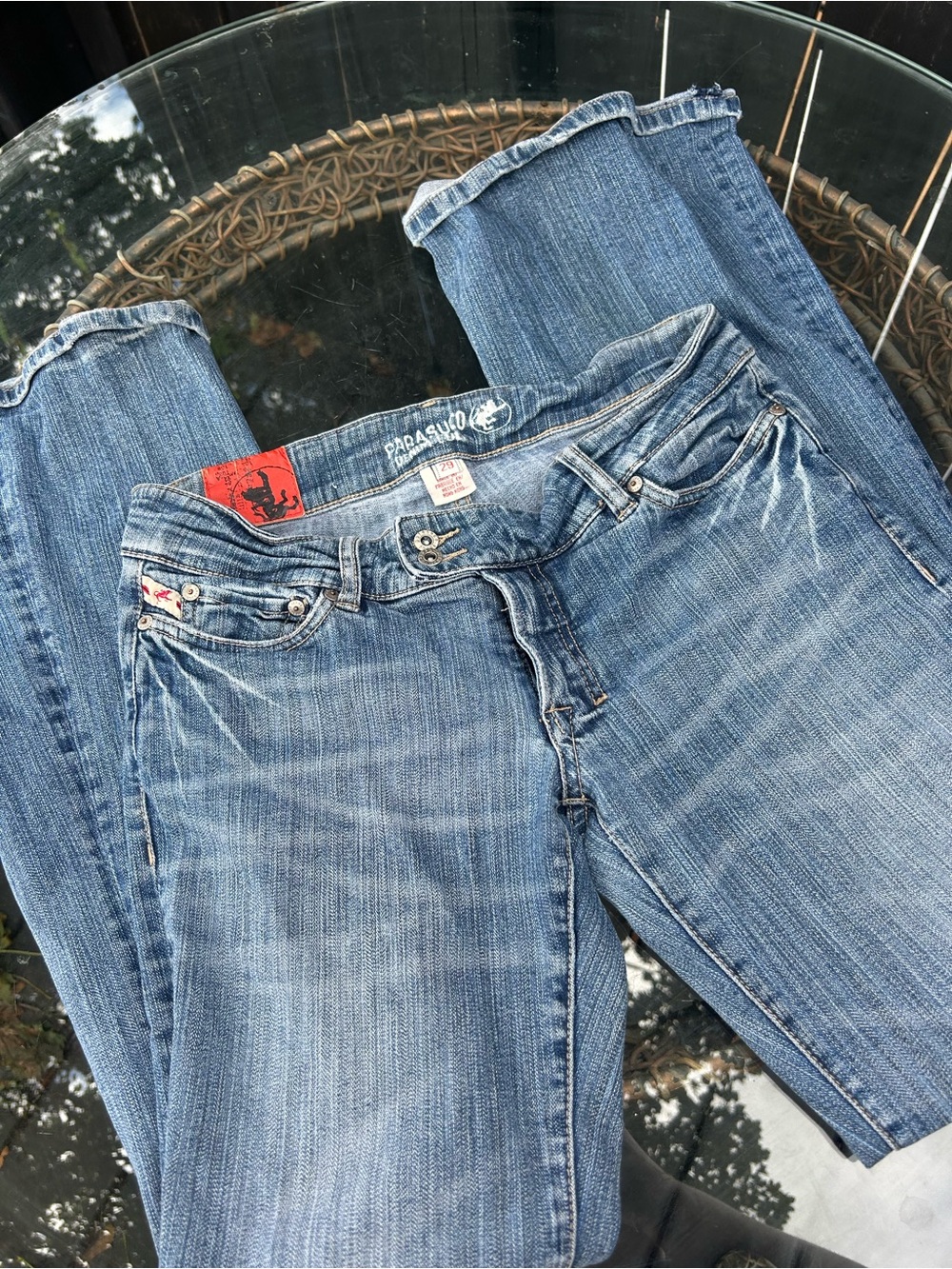 PARASUCO 2000s low waisted Blue Wash Women’s Jeans
